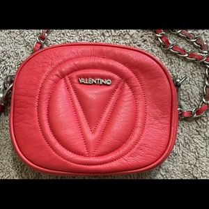 Valentino leather cross body bag